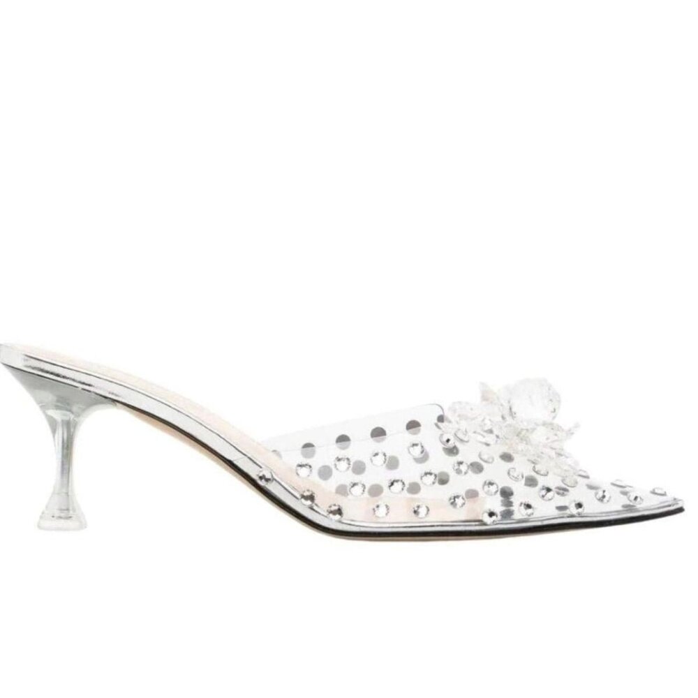 MACH & MACH - Little Crystal Glass Mules - IT 36.5